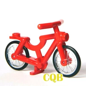 NUEVO LEGO - Vehículo - Bicicleta 1 Pieza Rueda Rojo x1 - Juego 9389 Bicicleta - Imagen 1 de 3