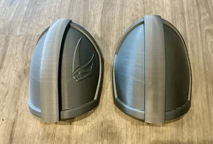 Mandalorian Mando Shoulder Armor for Cosplay Star Wars Pair Set Of 2 - Picture 1 of 5
