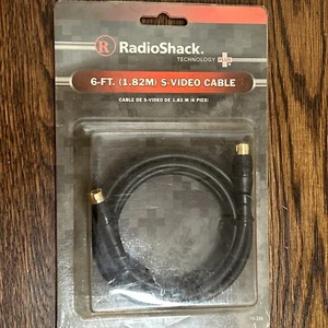 RADIO SHACK 6FT. S-Video Cable - Picture 1 of 3
