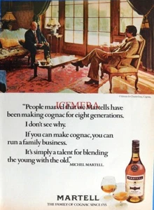 MARTELL Cognac Brandy Drink Advert (Chateau de Chanteloup) - Original 1977 Print - Picture 1 of 1