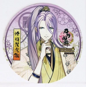 Touken Ranbu × Animate Cafe Papier Untersetzer Karte Kotetsu Hachisuka Uchiban Ver - Bild 1 von 4