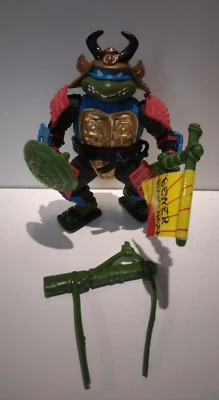 TMNT Teenage Mutant Ninja Turtles Leo the Sewer Samurai 1990 Action Figure Rare - Image 1 of 4
