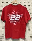 Mens Large Aj Allmendinger Penske Pennzoil Nascar Racing T-Shirt L #22