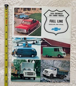 1968 Chevrolet Truck Full Line Sales Brochure Light Medium & Heavy Duty - Bild 1 von 4