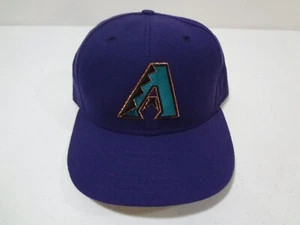 MLB Arizona Diamondbacks LOGO Fitted 7 1/8 Hat New Era 59FIFTY 100% Wool - Picture 1 of 5