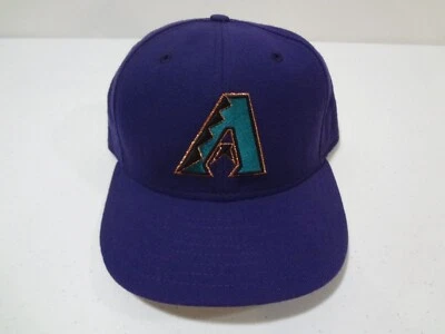 MLB Arizona Diamondbacks LOGO Ajustado 7 1/8 Sombrero New Era 59FIFTY 100% Lana Foto 1 de 4