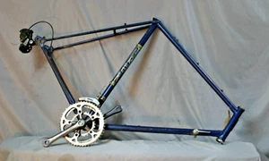 1981 Trek Road Bike Frame 62cm X-Large Lugged Butted Chromoly Steel USA made XX - Picture 1 of 12