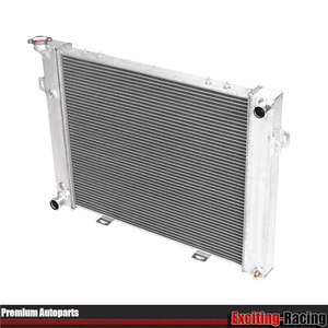 Aluminum Radiator 2 Row CC1395 For Jeep Grand Cherokee 4.0L L6 1993-1998 1995 AT - Picture 1 of 12
