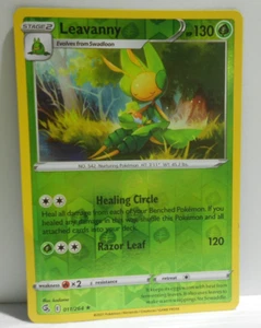 Pokemon TCG Leavanny * 011/264 * Fusion Strike * Rare * Reverse Holo - Picture 1 of 2