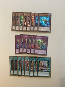 Deck Familiar Possessed Yugioh 22 Cards - Picture 1 of 5