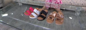 CLOUDSTEPPERS by Clarks Slip-On Sandals - Step June Tide $60 TINI {&} - Picture 1 of 14