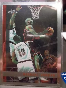 1998 Topp's Chrom Basketball Michael Jordan Karte #123 - Bild 1 von 3