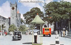 Barbados - BRIDGETOWN - Trafalgar Square - Publ. Barbados Publicity Committee - Picture 1 of 2