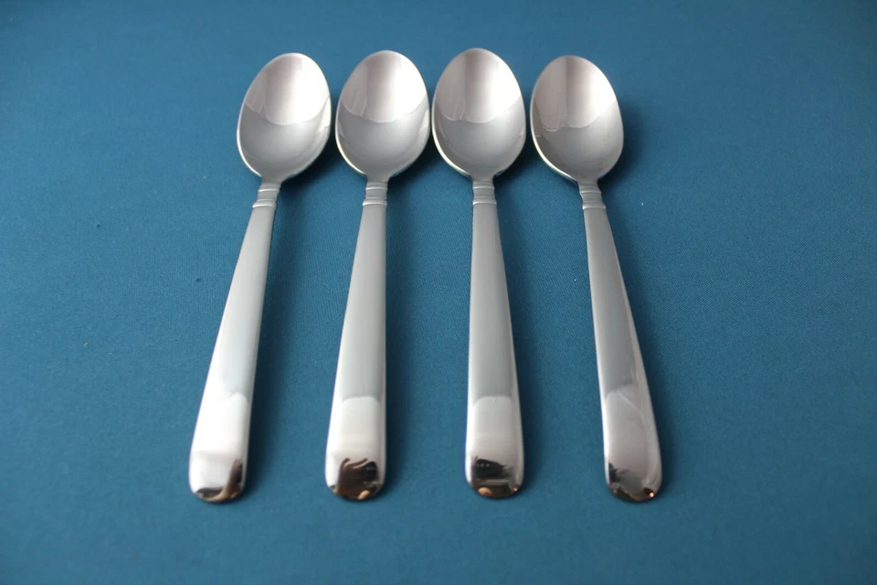 4 Teaspoons JA Henckels EARL Glossy 18/10 Stainless China NEW 6 1/2" - Image 1 of 4