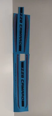 69 1969 Chevy Camaro Z28 1/12 Decal Sheet Custom 80's Racing Stripes Graphics - Image 1 of 4