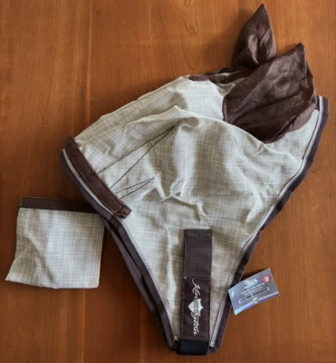 УФ-маска Kensington Horse Fly с мягкими ушами и съемным носом - Draft XXL - SAND - Изображение 1 из 4