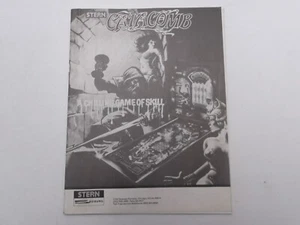 Stern: Catacomb - Manual - NOS - Picture 1 of 1