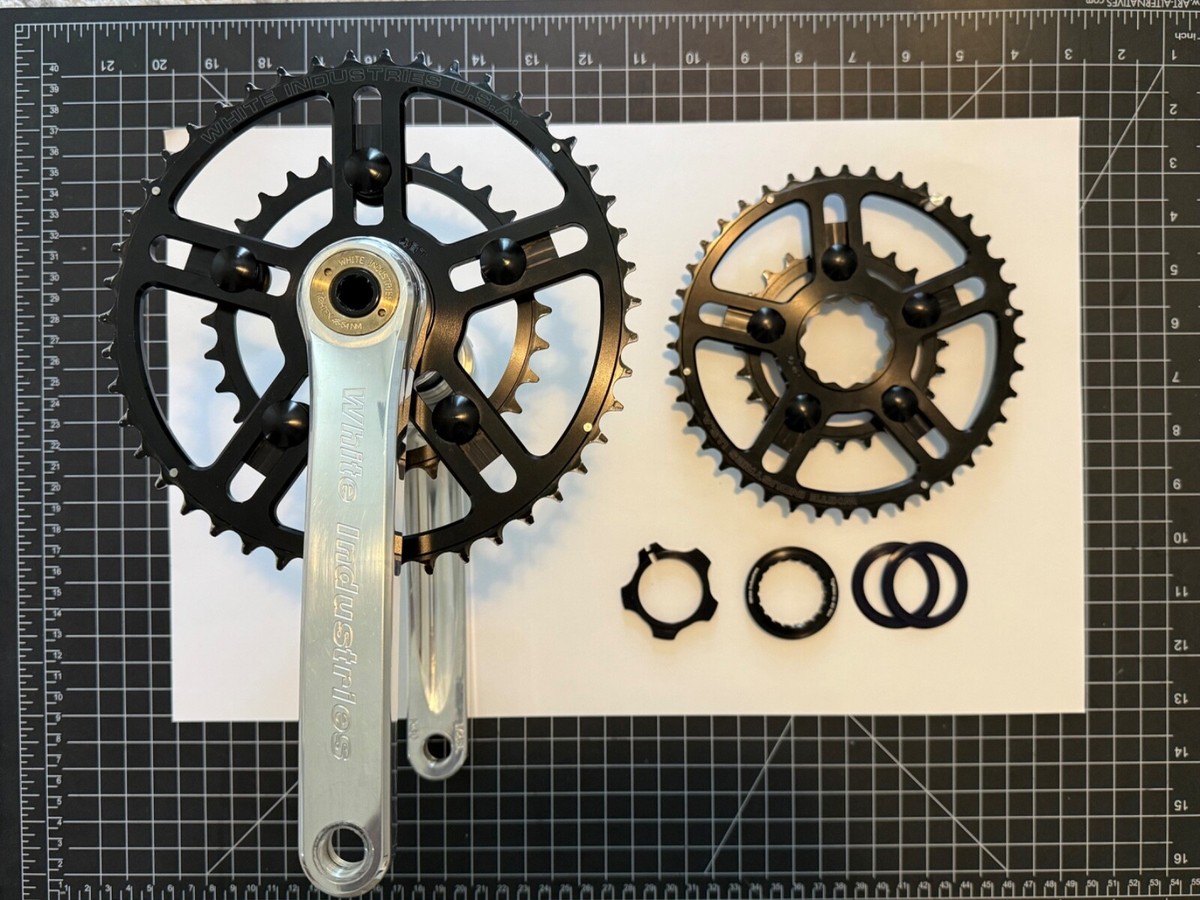 White Industries Crankset-With Chainrings for sale - eBay White Industries Crankset-With Chainrings for sale - eBay