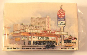 Deck Of Playing Cards Las Vegas Casino Scene Sealed In Original Plastic With Box - Picture 1 of 2