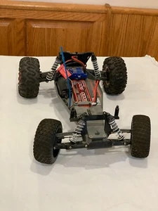 Traxxas Rustler 2wd RC 1/10 Stadium Truck Roller Titan 12-T Motor & XL5 SC - Picture 1 of 5