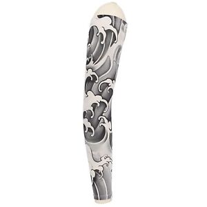 Fake Tattoo Sleeves Sun Protection Beautiful Pattern Breathable Prevent XXL