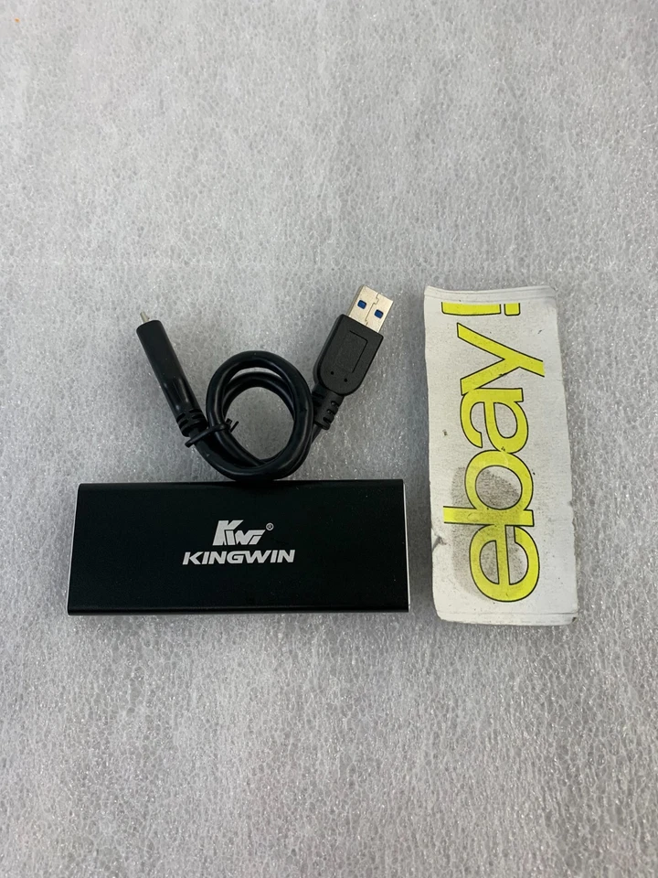 NEW Kingwin KM-U3NGFF USB 3.0 to NGFF M.2 SSD Extrnl Enclosure Adapter Free S/H - Image 1 of 4