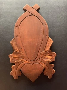 GeschnitztesTrophäenbrett- Rehbock-Trophäenschild 155213 NEU - Picture 1 of 3