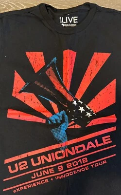 CAMISETA OFICIAL U2 Uniondale EVENTO M 9 de junio de 2018 EXPERIENCIA + CAMISETA INOCENCIA Foto 1 de 2