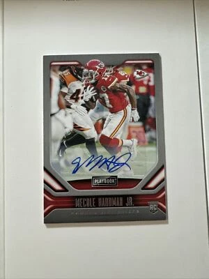2019 Mecole Hardman Jr. Rookie Auto Chiefs Panini Playbook - Image 1 of 4
