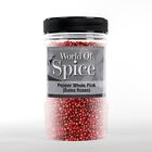 Pepper Whole Pink(Baies Roses) 190g -World of Spice -High Quality- Used by Chefs