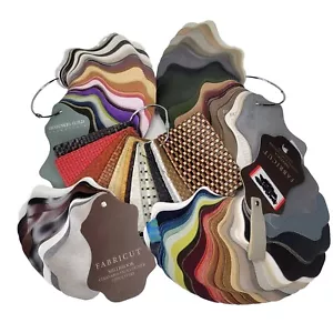 Faux Vegan Leather Decorator Samples USED/ FOR CRAFTS 5+ lbs! - Picture 1 of 13