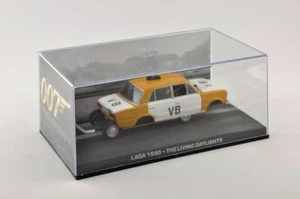 1/43 DieCast Car Diorama Lada 1500 Policía James Bond 007 The Living Daylights - Imagen 1 de 1