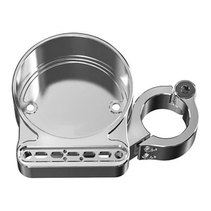 Chrom Gauges Lünette Gehäuse Bügel Für Harley Sportster 1200 Low XL1200L XR1200 - Picture 1 of 9