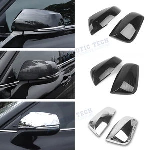 2x Car Side Door Rearview Mirror Cover Trim Cap For Toyota Highlander 2020-up - Picture 1 of 25