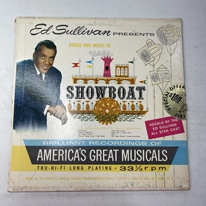 A Ed Sullivan Show Boat 0678 RCA Hammerstein Vintage Vinyl Record - Picture 1 of 5