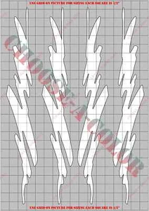 SPG3002P-X Kit Maschera Vernice Corpo RC Graffiti a Colori - Foto 1 di 4
