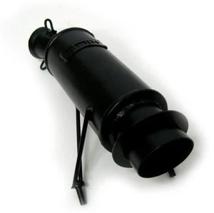 Bikeman Performance 02-120PL Powder Lite Muffler - Black - Picture 1 of 3