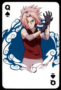 2007 Naruto Shippuden Shonen Jump Sakura Haruno Poker Card #Q - Picture 1 of 2