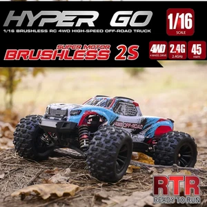 RC Monster Truck Brushless Motor Big Foot High Speed 4WD Off Road Basher Car - Picture 1 of 24