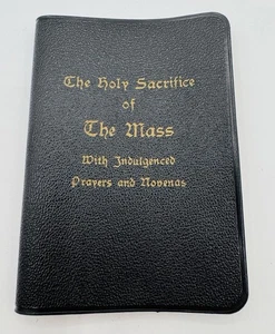 1958 Das heilige Messopfer mit Ablassgebet und Novenentasche - Bild 1 von 6