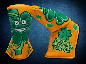 Scotty Cameron Headcover 2022 Saint Patrick's Day Putter Cover Head Cover - Picture 1 of 2