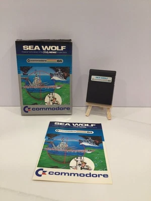 SEA WOLF ( Commodore 64 C64) Complete With Manual VGC Midway Arcade Game - Image 1 of 4