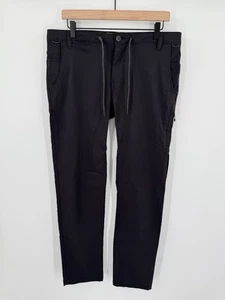 686 Everywhere Eco Pants Men’s 32x32 Black Slim Fit Performance Hybrid - Picture 1 of 10