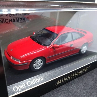 Modellino auto Minichamps Opel Calibra 2.0i 1990 rosso magma 1/43 400045720 - Immagine 1 di 4