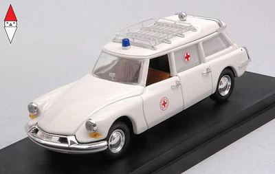 1/43 RIO CITROEN ID19 BREAK C.R.I. CROCE ROSSA ITALIANA 1958 - AMBULANCE WHITE - Immagine 1 di 3