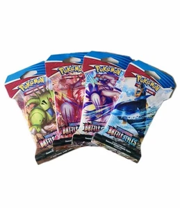 Pokemon TCG SWSH: Estilos de Batalla Manga Booster Pack Juego Completo de Obras de Arte - Imagen 1 de 3