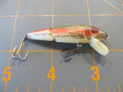 Vintage Rebel Jointed Minnow - Naturalized Rainbow Trout - 2  inch - Image 1 of 4