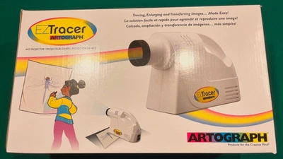 Proyector de arte Artograph EZ Tracer - blanco/probado con caja y manual #225-550 Foto 1 de 2