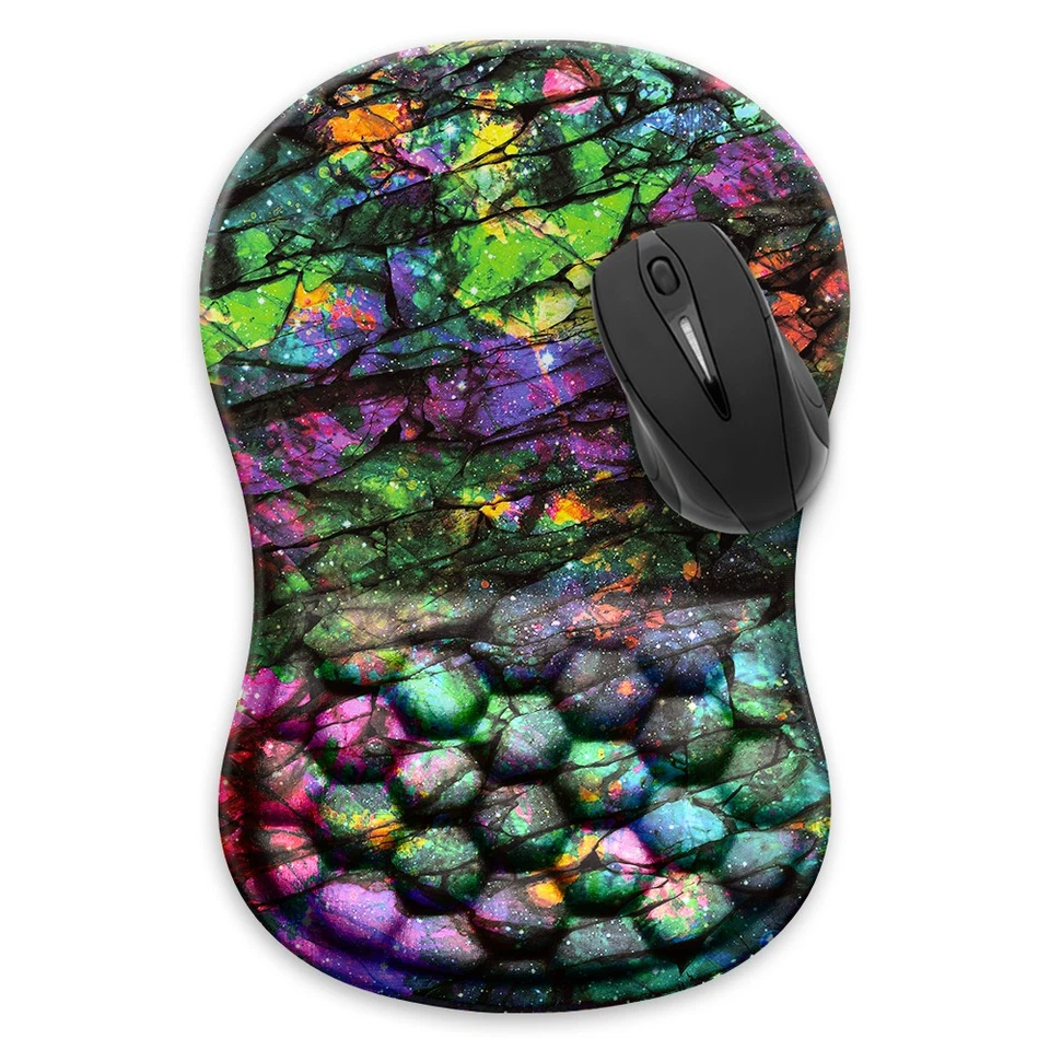 Ergonomic Mouse Pad Wrist Support with Massage Dots Non-Slip Base Office - Image 1 of 1