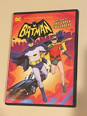 Batman Return of the caped Crusaders DC Comics Classic Movie "Like New DVD" - Image 1 of 3